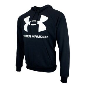 NEW Under‎ Armour Rival Fleece Hoodie Womens 2XL Pullover Black Loungewear